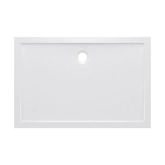 RECEVEUR DE DOUCHE A POSER EXTRA-PLAT ACRYLIQUE BLANC RECTANGLE - 120x80 WHITENESS 120