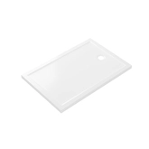 RECEVEUR DE DOUCHE A POSER EXTRA-PLAT EN ACRYLIQUE BLANC RECTANGLE - 120x80 WHITENESS 120