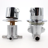 Robinet mitigeur universel - thermostatique avec inverseur 3 positions pour entraxe de 10 cm à 45 cm