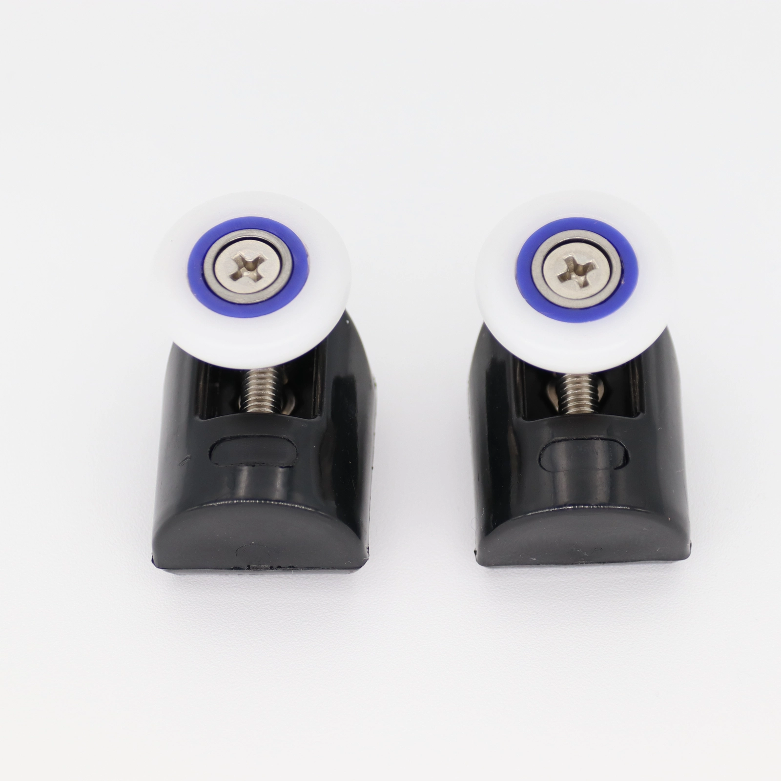 ROULETTE SIMPLE NOIRE HAUTE POUR PAROI COULISSANTE x2 ROULETTE SIMPLE NOIRE HAUTE POUR PAROI COULISSANTE x2