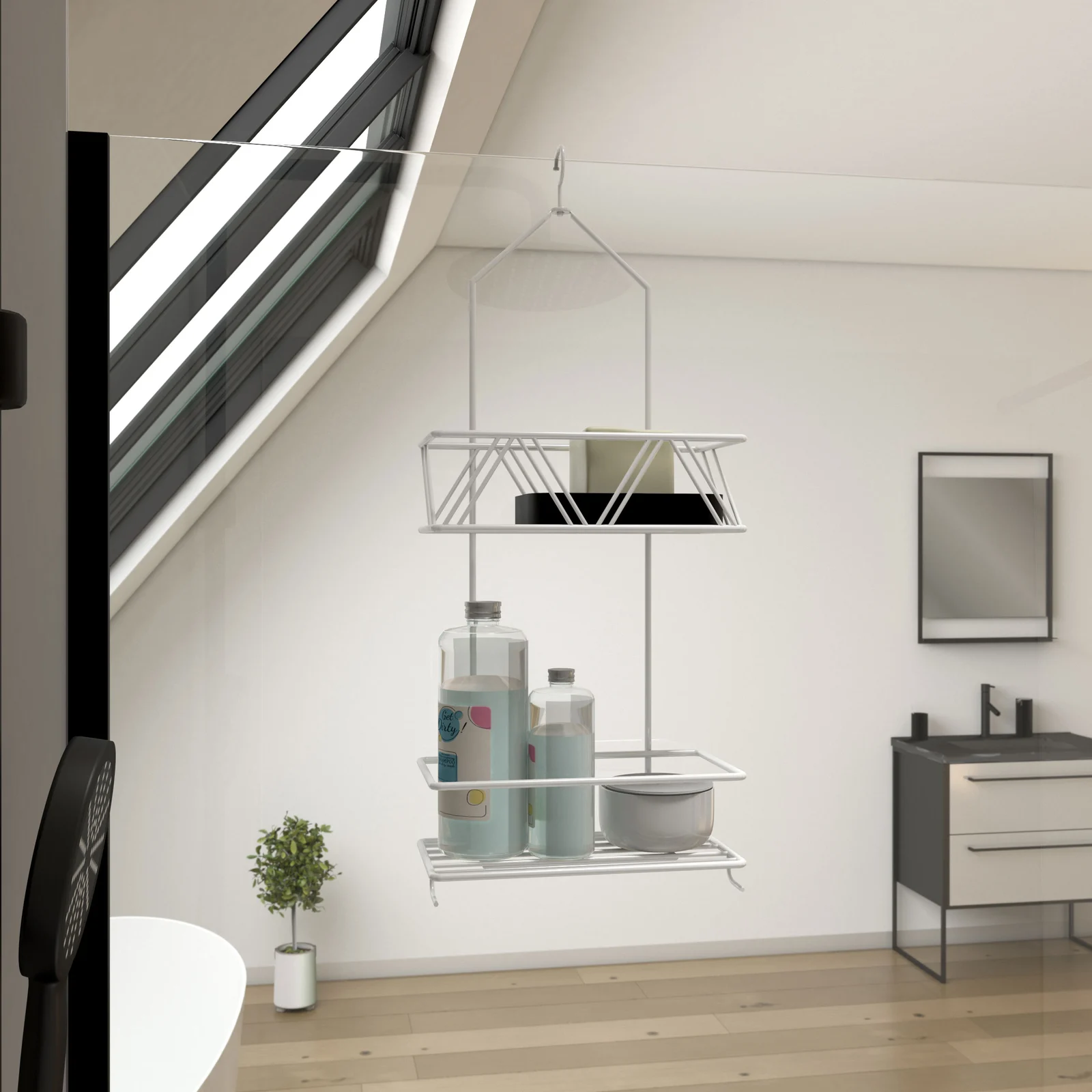 Valet Blanc suspendu 50x20x10 - ELI Valet Blanc suspendu 50x20x10 - ELI