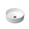 Vasque à poser ronde en céramique - diamètre 36cm - hauteur 11.5cm - POP ROUND